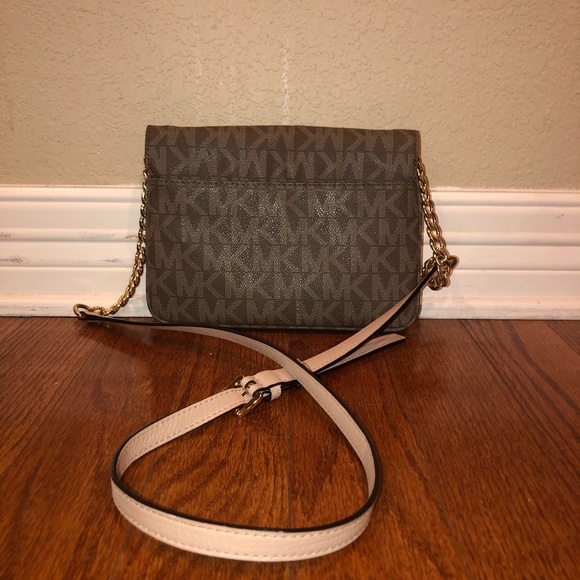 Michael Kors Signature Small Fulton Flap Crossbody - Picture 2 of 8